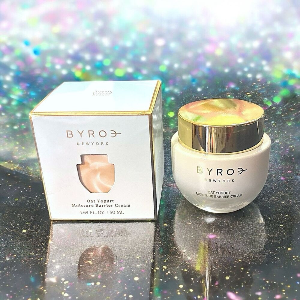 Byroe Oat Yogurt Moisture Barrier Cream 1.69oz Full Size RV$106 New In Box
